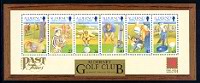 Alderney Golf Club Mint Sheet of 6 Stamps Alderney, 2001